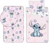 Lilo & Stitch Dekbedset - Dekbedovertrek - Hoeslaken - Kussensloop - Blauw