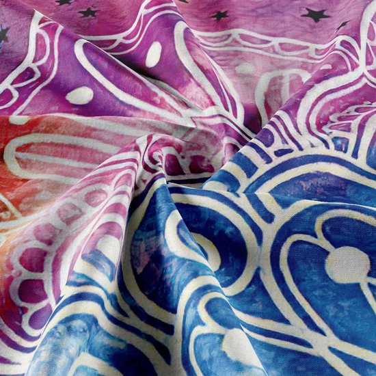 Ulticool - Chakra Healing Aura Spiritualité Mandala - Tapisserie - 200x150 cm - Groot tapisserie - Affiche