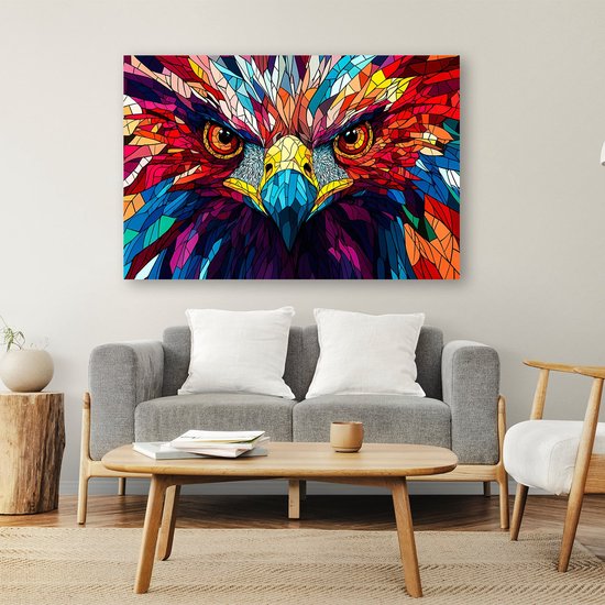 Universeel motorfiets voorspatbord Eagle Head standbeeldornament