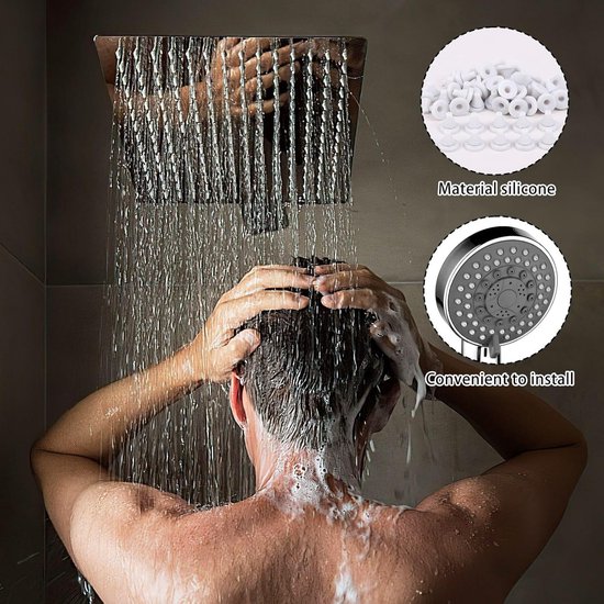 Easy Drain Fixt douchegoot met zijuitloop 50 mm 70 cm (RVS) EDFT70050