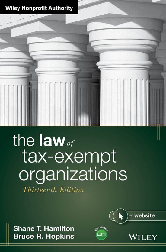 Wiley Nonprofit Authority - The Law of Tax-Exempt Organizati ... - cover
