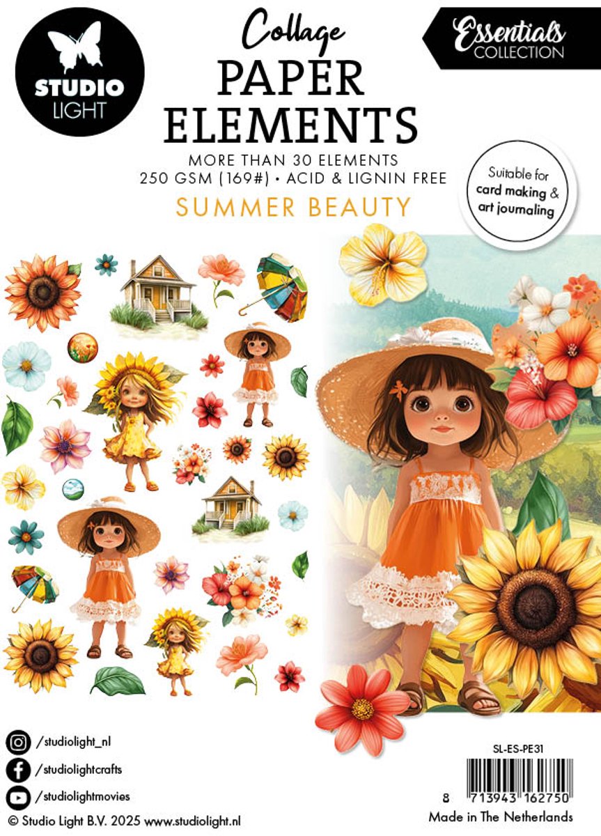 Paper elements Summer beauty- Essentials nr. 31