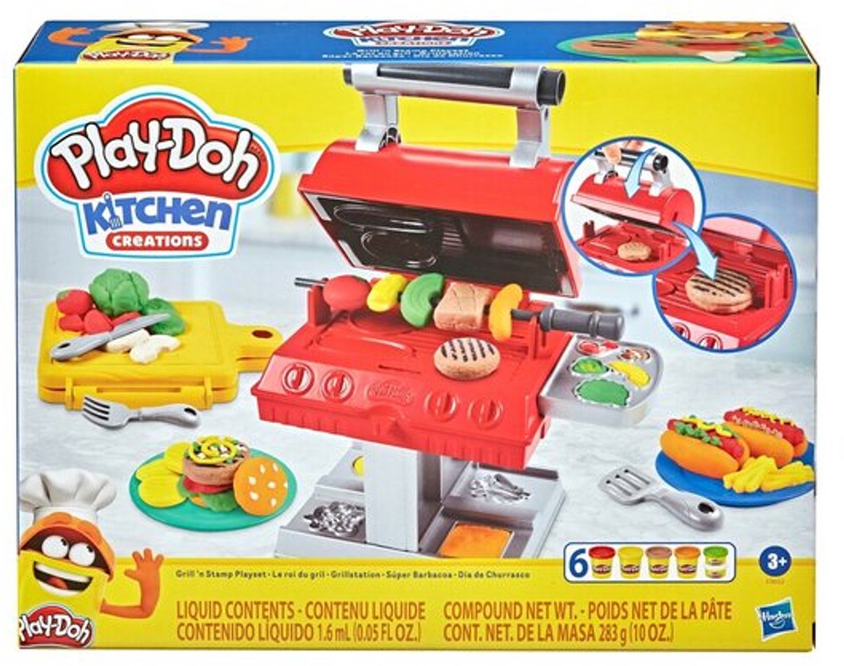 Play-Doh Super Grill Barbecue - Klei Speelset — afbeelding 7