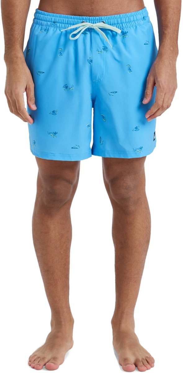 Quiksilver Surfsilk Straight Heren Zwemshort Eqyjv04107-bjt1 Kleur Blauw