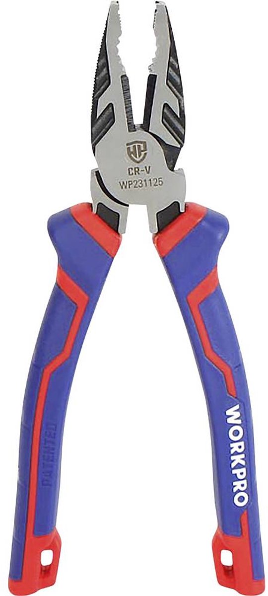 WorkPro WP231125 Elektronica en fijnmechanica Combinatietang 200 mm
