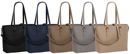 Sac à main et bandoulière Daniel Ray Lithgow, compartiment pour ordinateur portable 15,6 pouces, idéal École et le travail, fourre-tout, Zwart