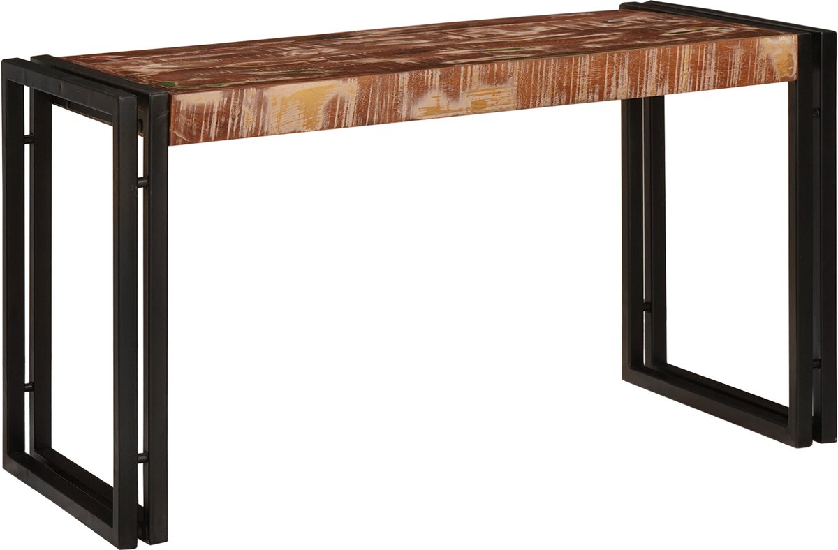 vidaXL Nesttafel - 3 - st - Bruin - en - Zwart - 82 - x - 40 - x - 45 - cm Bruin en zwart