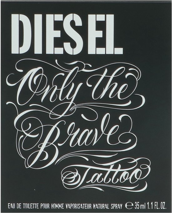 Diesel Only The Brave Tattoo Eau De Toilette Spray 35 ml