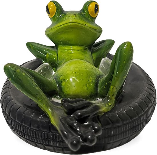31.5 Inch Outdoor Alligator Sculpture, Vijver Float Krokodil Standbeelden, Realistisch Tuin Kunst Decor, Drijvende Krokodil Decoy voor Zwembad, Vijver, Patio