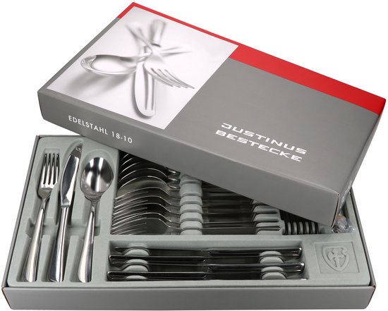 Justinus Besteckset, 60-teilig Twist | 60 Stück