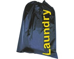 Waszak Zwart 55 x 70 cm – Stevige Opbergtas voor Vuile Was & Schoenen