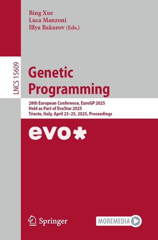 Springer Nature Proceedings Computer Science - Genetic Progr ... - cover