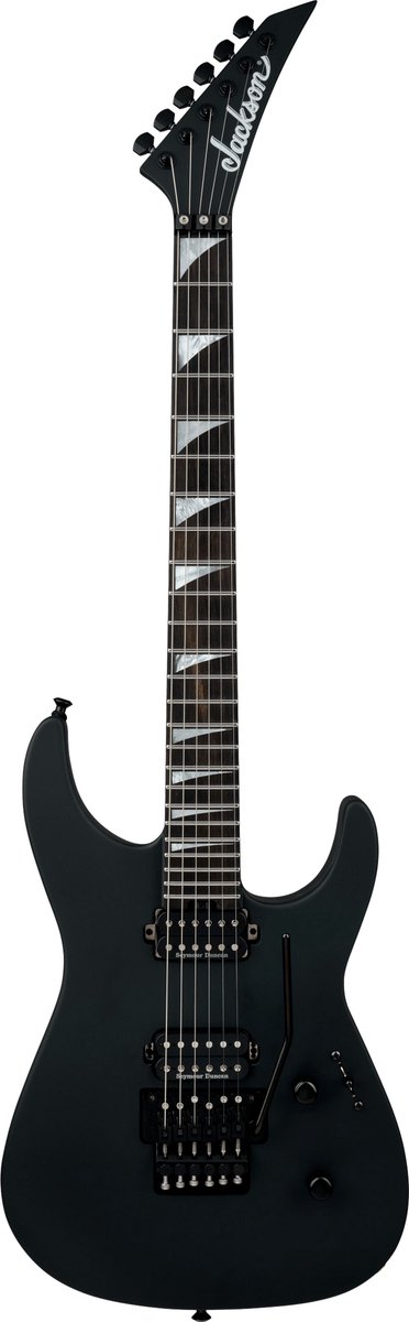 Jackson American Series Soloist SL2 DX Satin Black - ST-Style elektrische gitaar