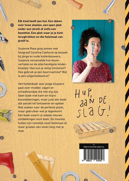 Het huttenboek voor jonge klussers