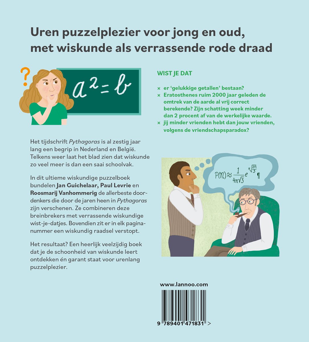 De dikke Pythagoras - back cover