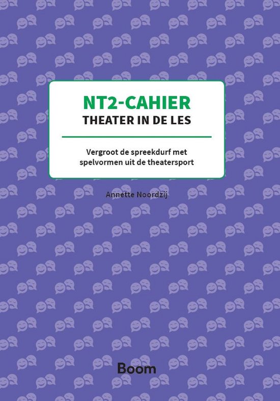 NT2 Cahier Theater in de les - cover