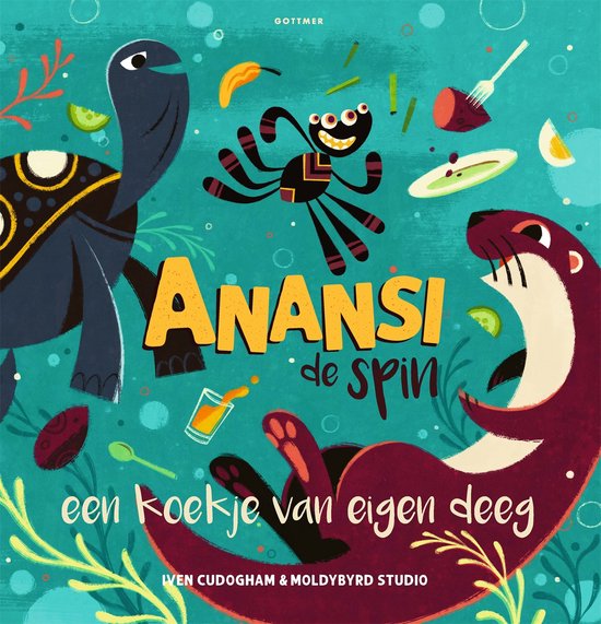 Anansi de spin - Een koekje van eigen deeg - cover
