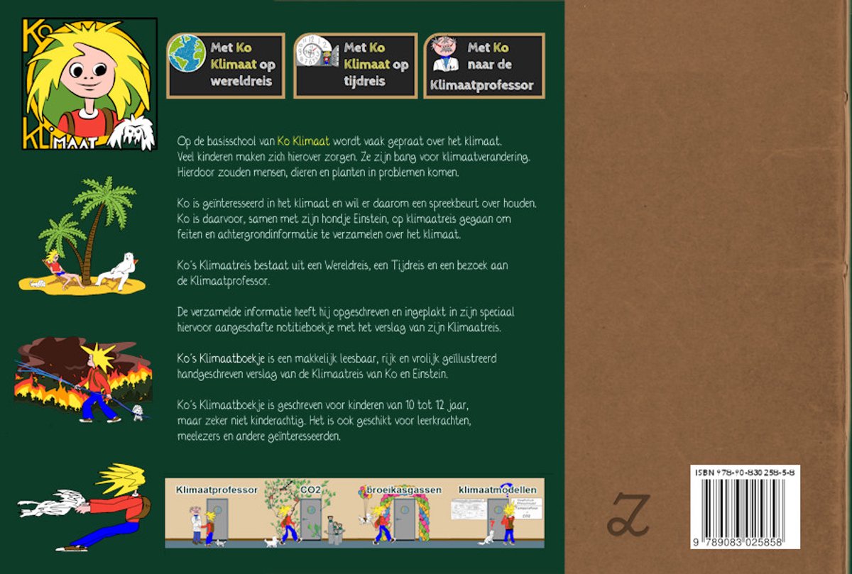 Ko's Klimaatboekje - back cover
