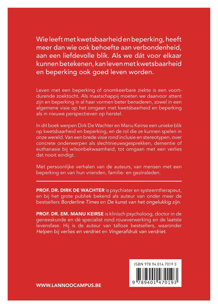 Goed leven - back cover