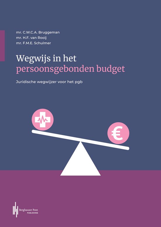 Wegwijs in het persoonsgebonden budget - cover