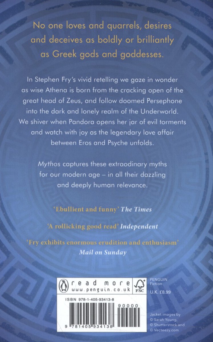 Mythos - back cover