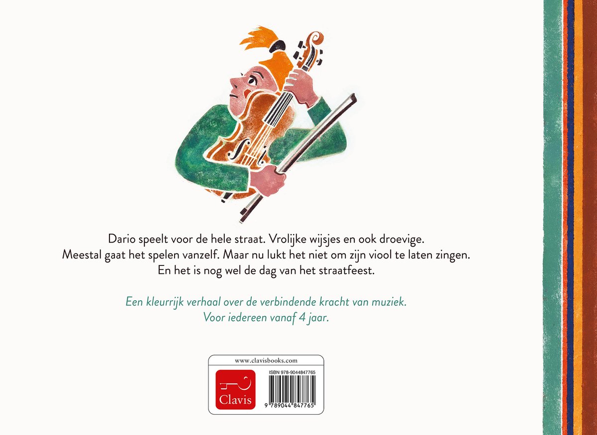De viool van Dario - back cover
