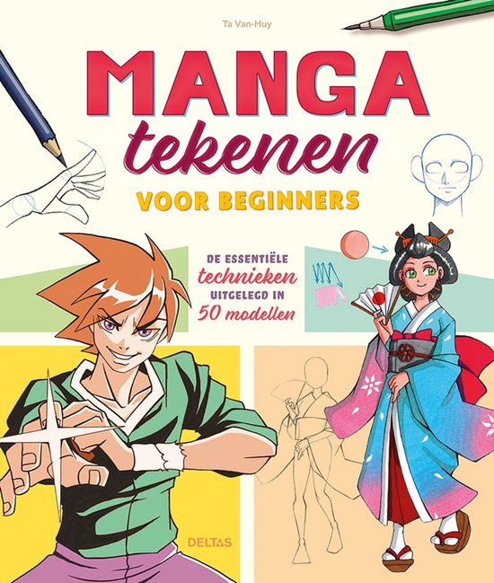 Deltas Manga tekenen voor beginners - cover