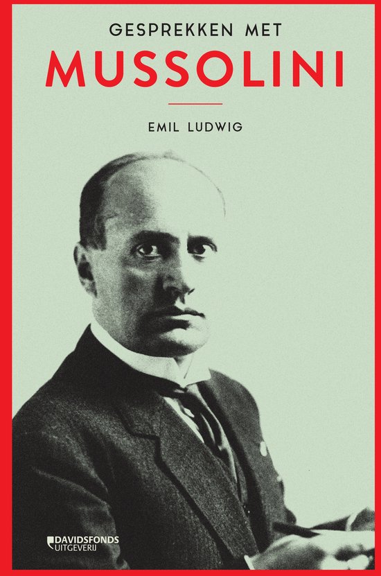 Gesprekken met Mussolini - cover