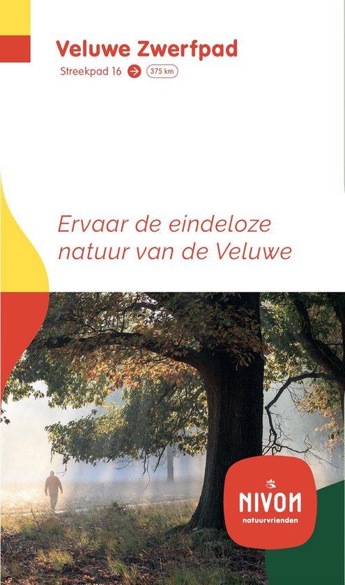 Veluwe Zwerfpad Wandelgids Nivon - cover