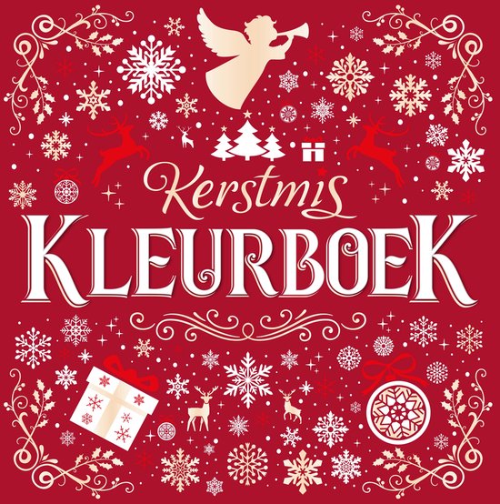 Kerstmis kleurboek - cover
