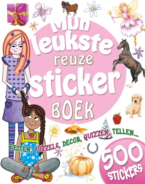 Mijn leukste reuzestickerboek - Reuzestickerboeken - cover