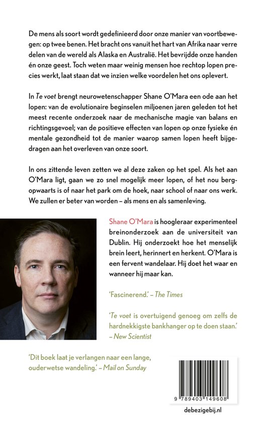 Foto van Shane O'Mara, een man met kort bruin haar, die recht in de camera kijkt.