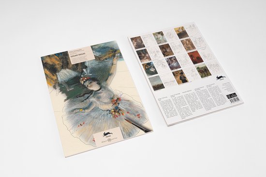 Artists' colouring book - Edgar Degas