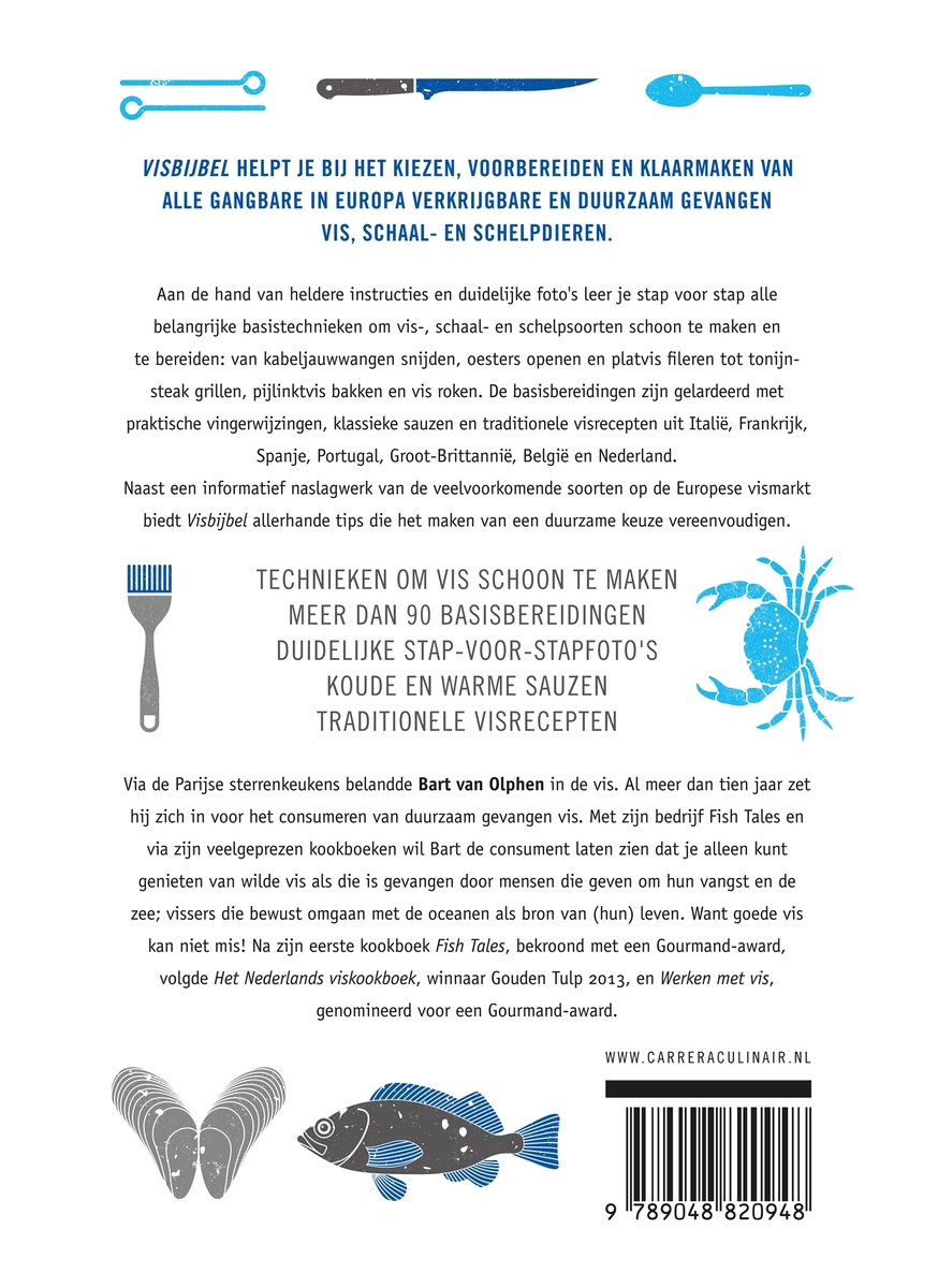 Kookbijbels - Visbijbel - back cover