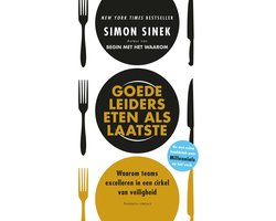 Omslag van Goede leiders eten als laatste