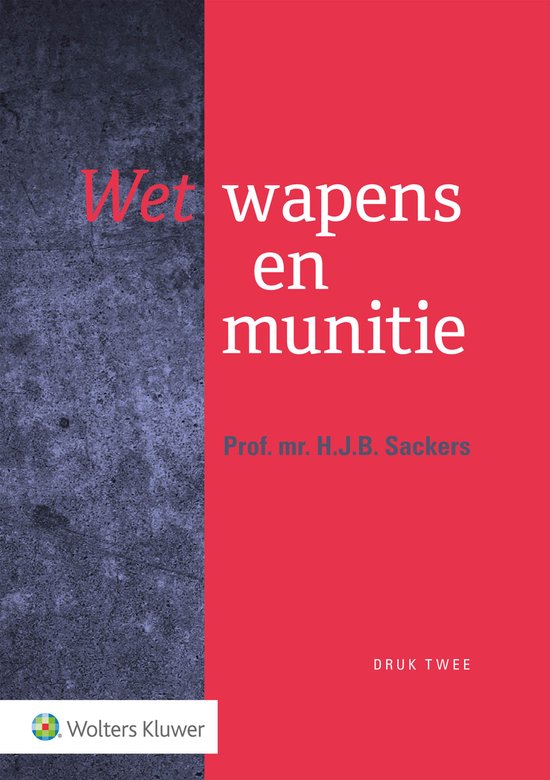 Wet wapens en munitie - cover