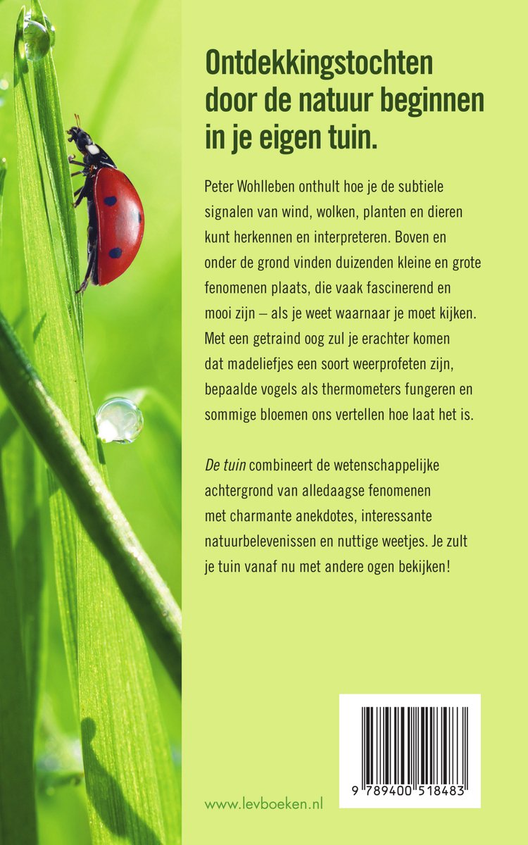 De tuin - back cover