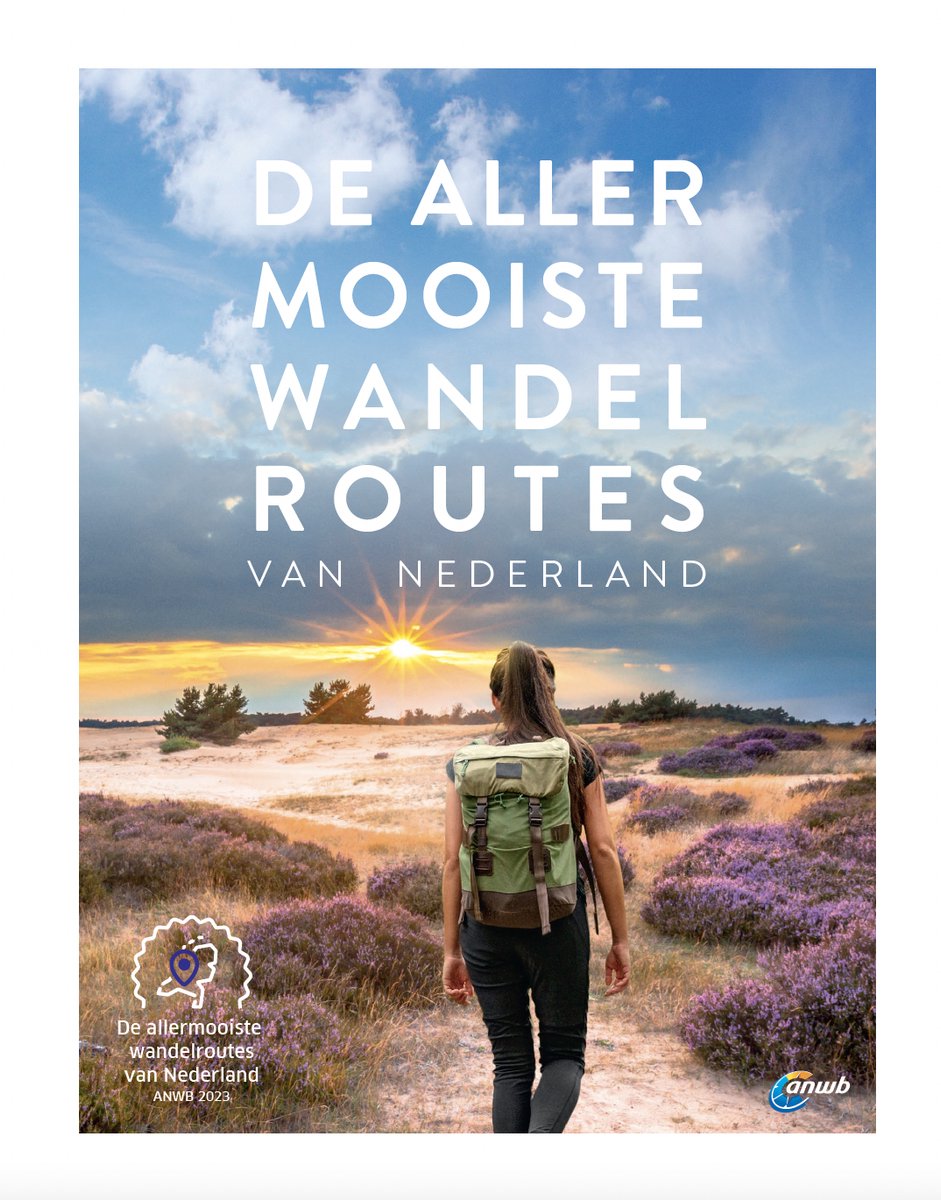 Omslag van De allermooiste - De allermooiste wandelroutes van Nederland