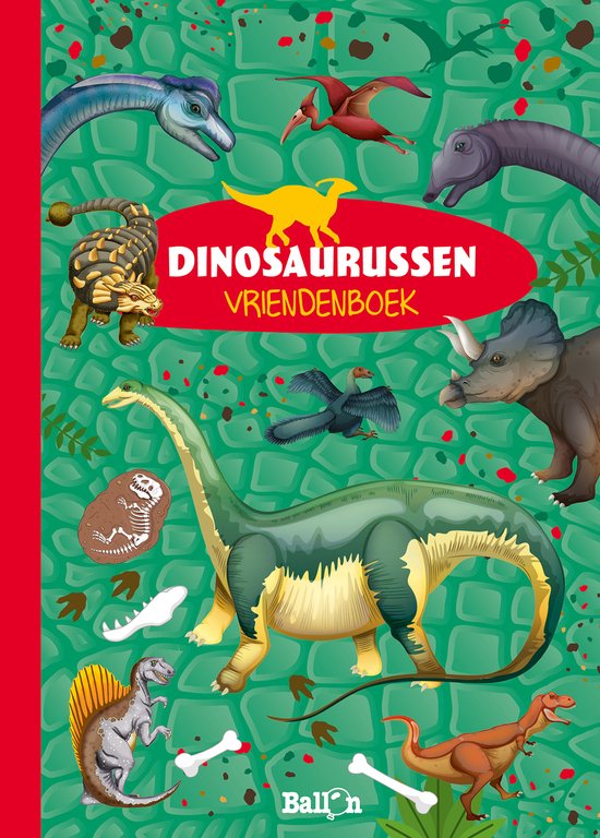 Ballon Kids - Ballon Media N.V. Vriendenboek Dinosaurussen 4+