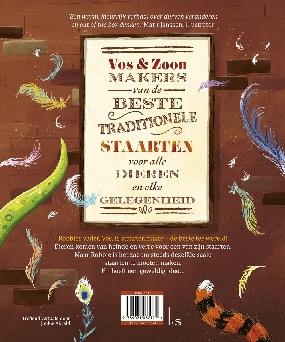Vos & zoon - back cover