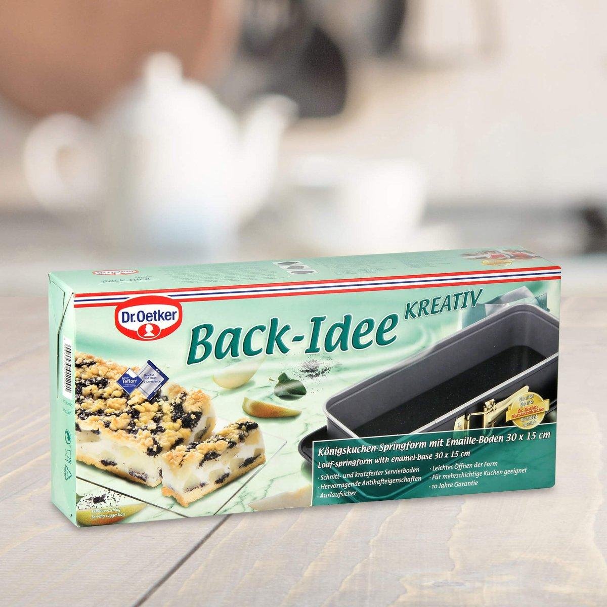 Dr. Oetker Springvorm 'Kreativ' - rechthoek - 30x12x7 cm – foto 6