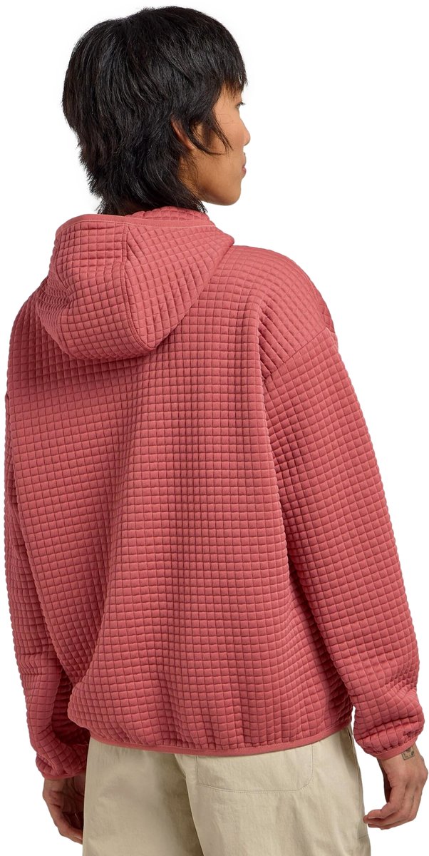 Jack Wolfskin Mogari Hooded FZ W – Outdoor Kleding Fleeces en Truien Fleece Rood