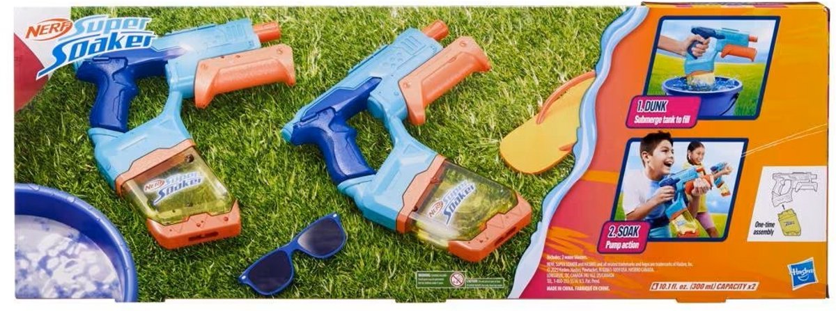 Nerf Super Soaker Dunk-Fill - Waterpistool - Duopack — afbeelding 9