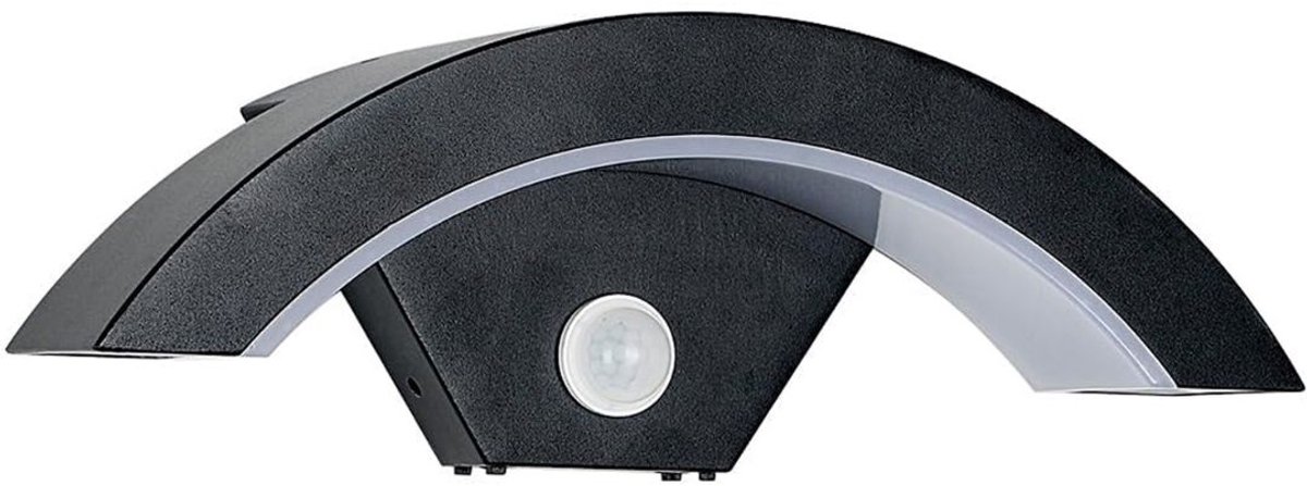 CRLYN® Buitenlamp met Bewegingssensor - Wandlamp Buiten - Tuinverlichting - Zwart