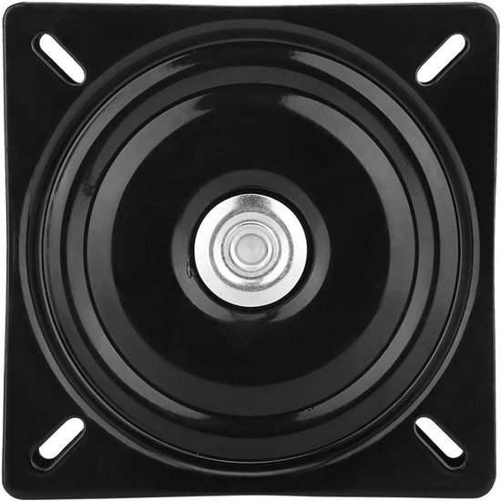 Ronde Draaitafel SucceBuy Voor Tafel, 61 Cm, 360° Draaibaar Dienblad Tafelstuk Van Gehard Glas Met 6 Wieltjes Voor Banketten