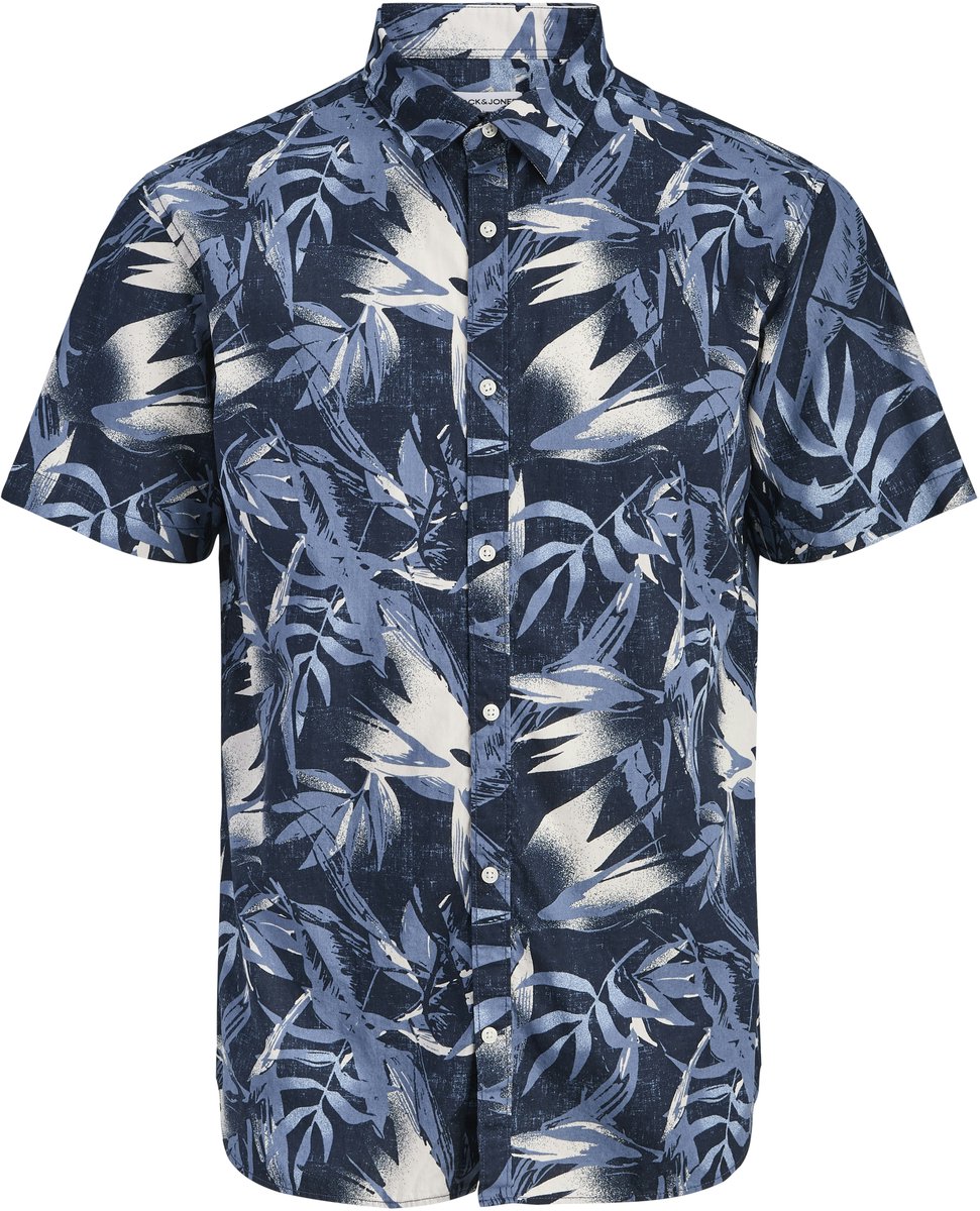JACK&JONES - JJHONOLULU AOP SHIRT SS PLS - Jongens - Overhemden