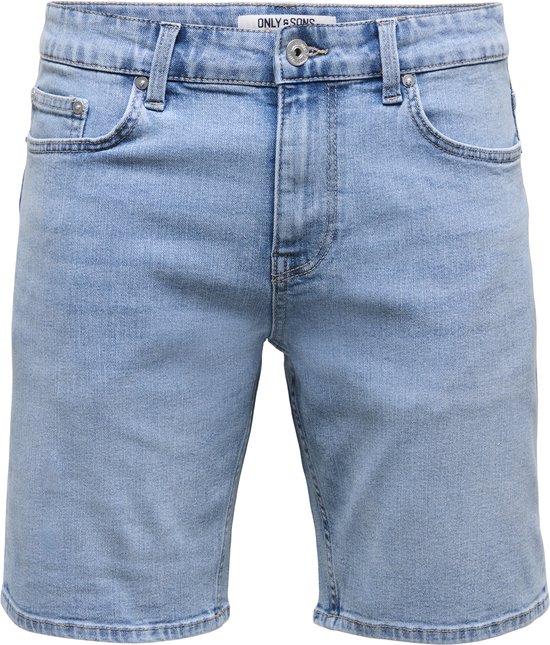Only & Sons Weft Box Pim Denim Short Heren - Maat M