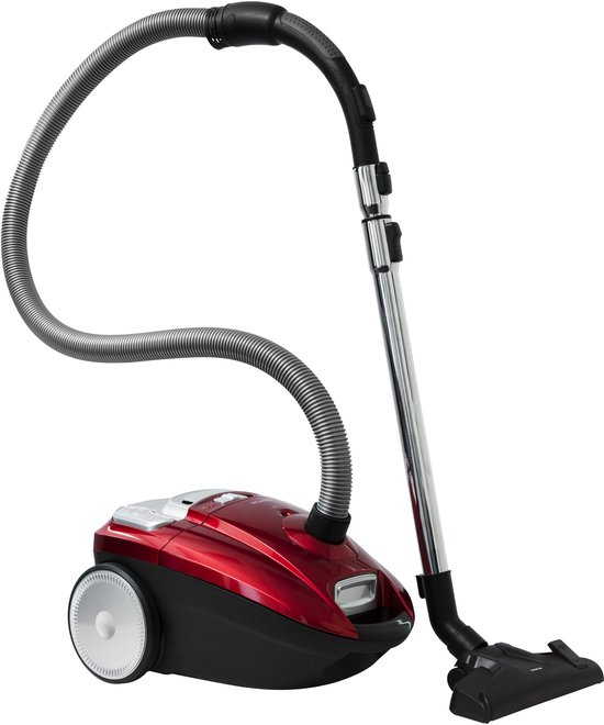 Inventum ST306RZA - Stofzuiger met zak - 3 liter - HEPA 13 - Snoerlengte 7 meter - Rood Inventum ST306RZA - Stofzuiger met zak - 3 liter - HEPA 13 - Snoerlengte 7 meter - Rood