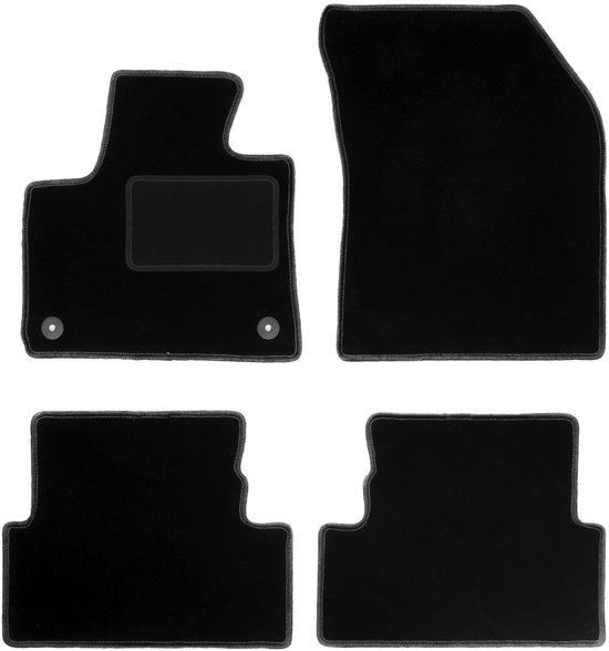 MTM SP-2746 precies passende vloermatten van velours voor Peugeot 5008 I 5-zits 05-2009 - 06-2017