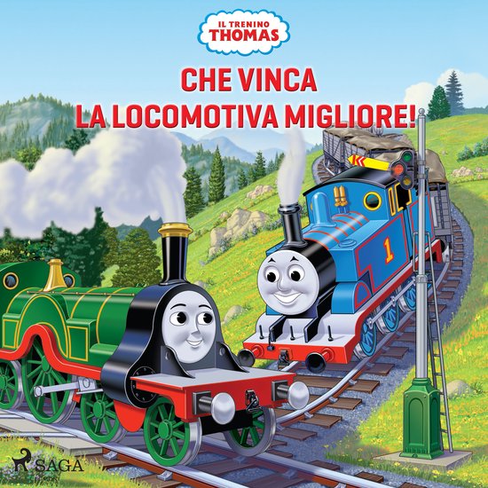 Il trenino Thomas - Che vinca la locomotiva migliore! - cover